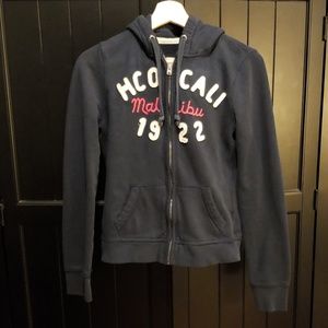 Hollister Zip Up Hoodie